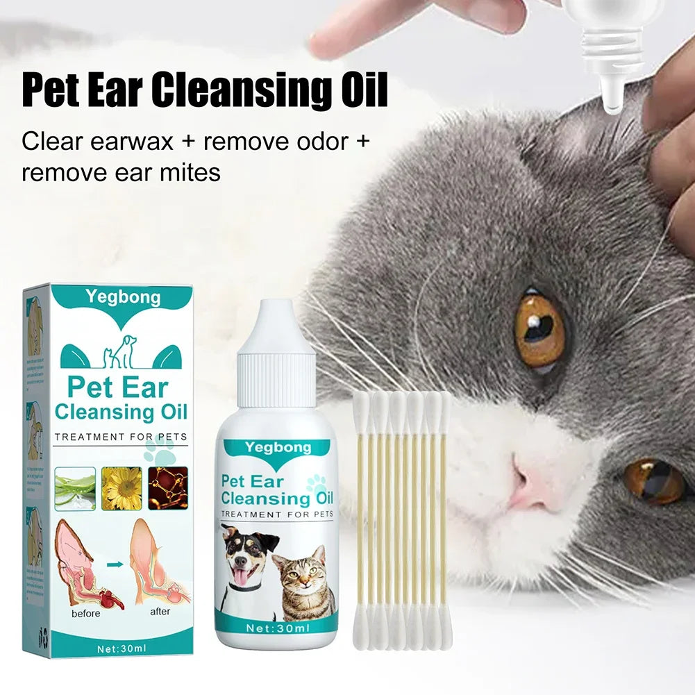 Dog & Cat Ear Cleaning Oil 30ml