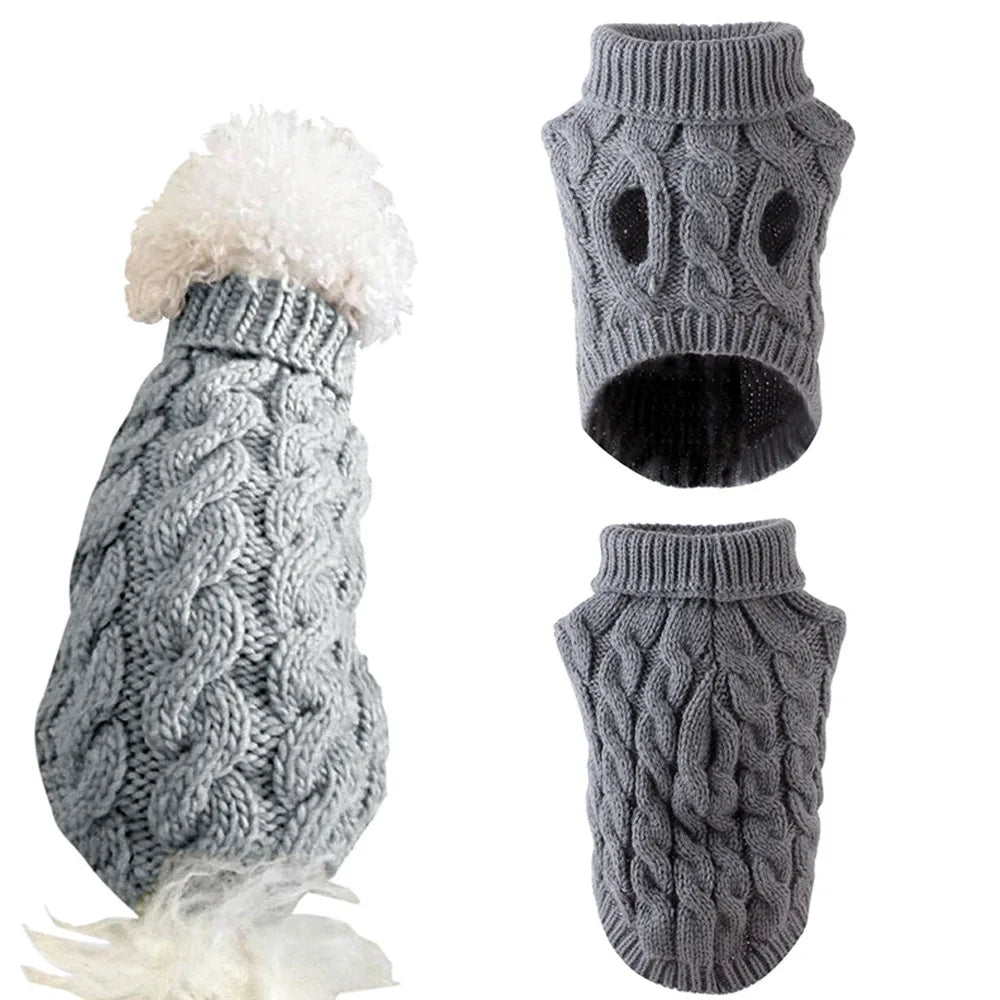 Knitted Dog Sweater