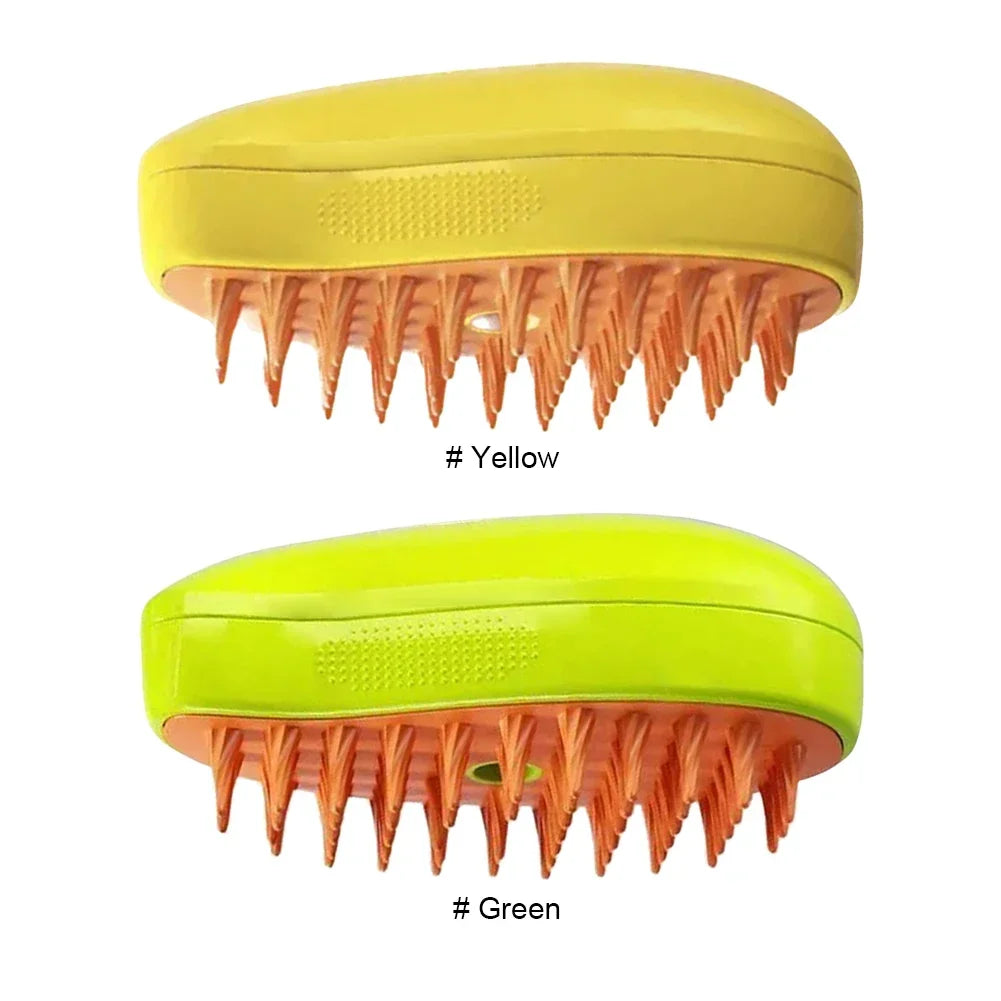 Upgraded Steam Pet Grooming Brush