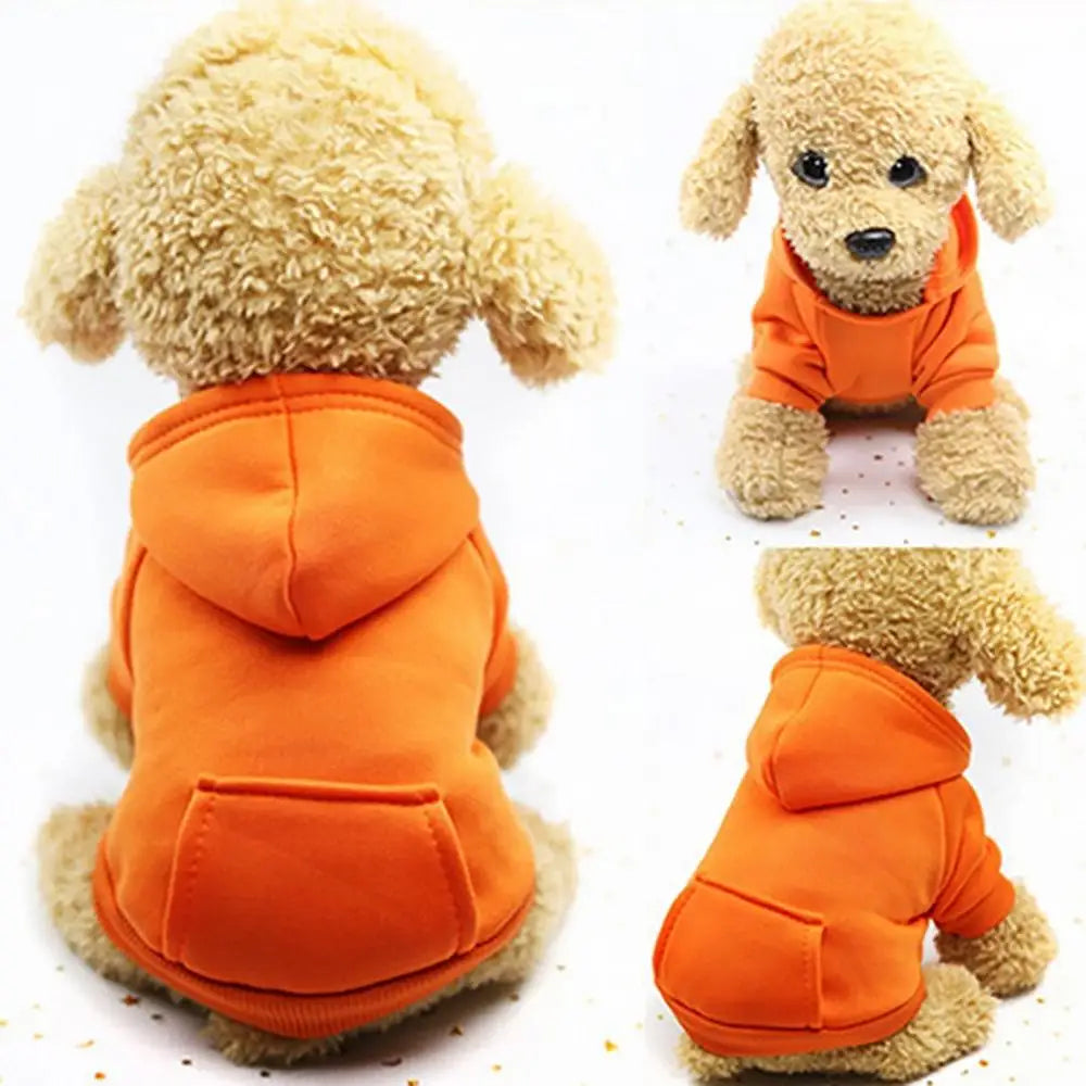 Pet Hoodie Sweatshirt for Dogs & Cats