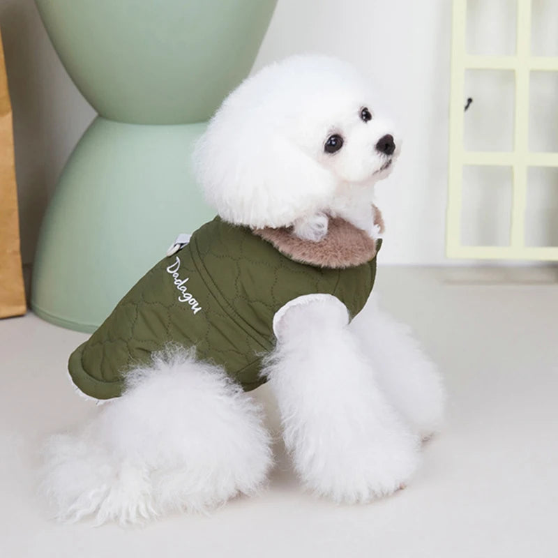 Waterproof Fleece Dog Jacket