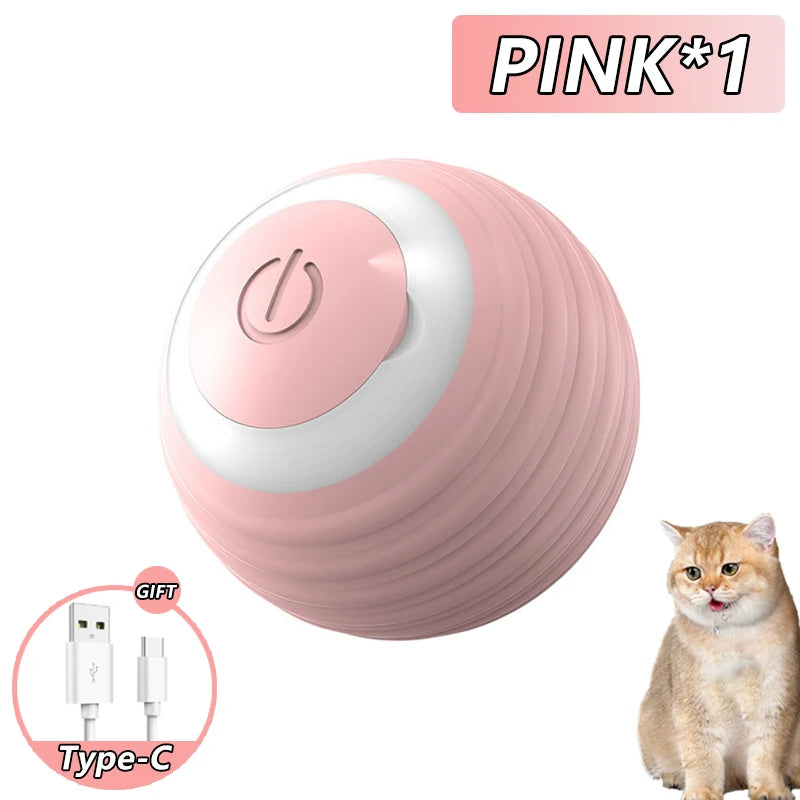 Rechargeable Smart Cat Ball Toy