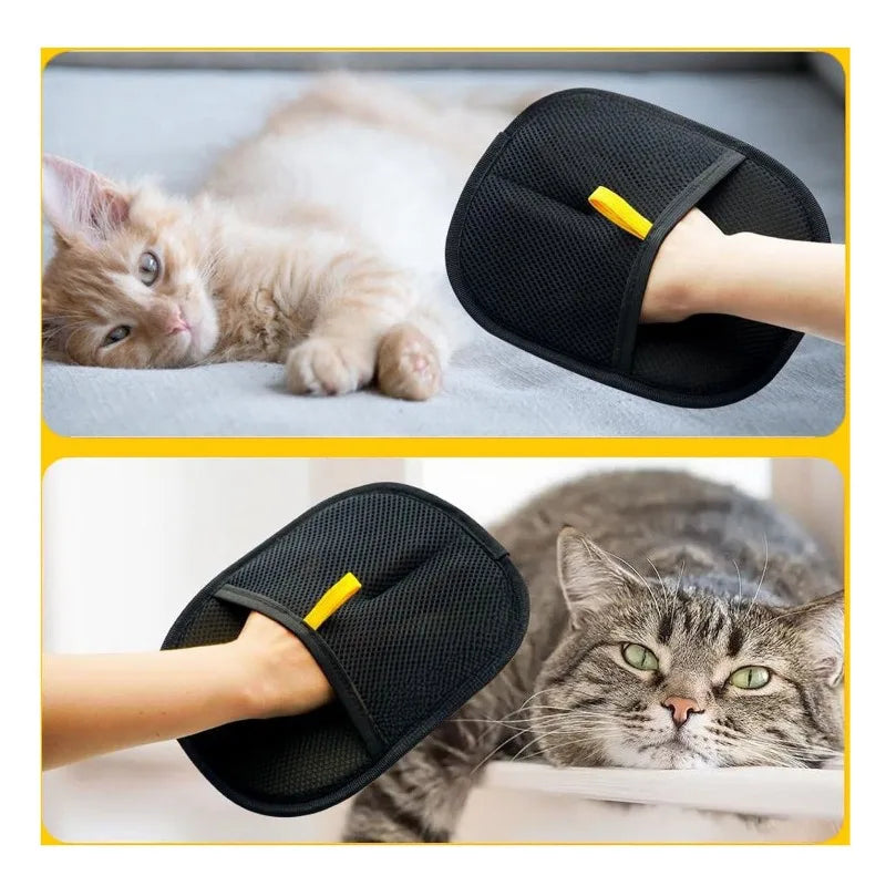 Pet Hair Removal Grooming Glove
