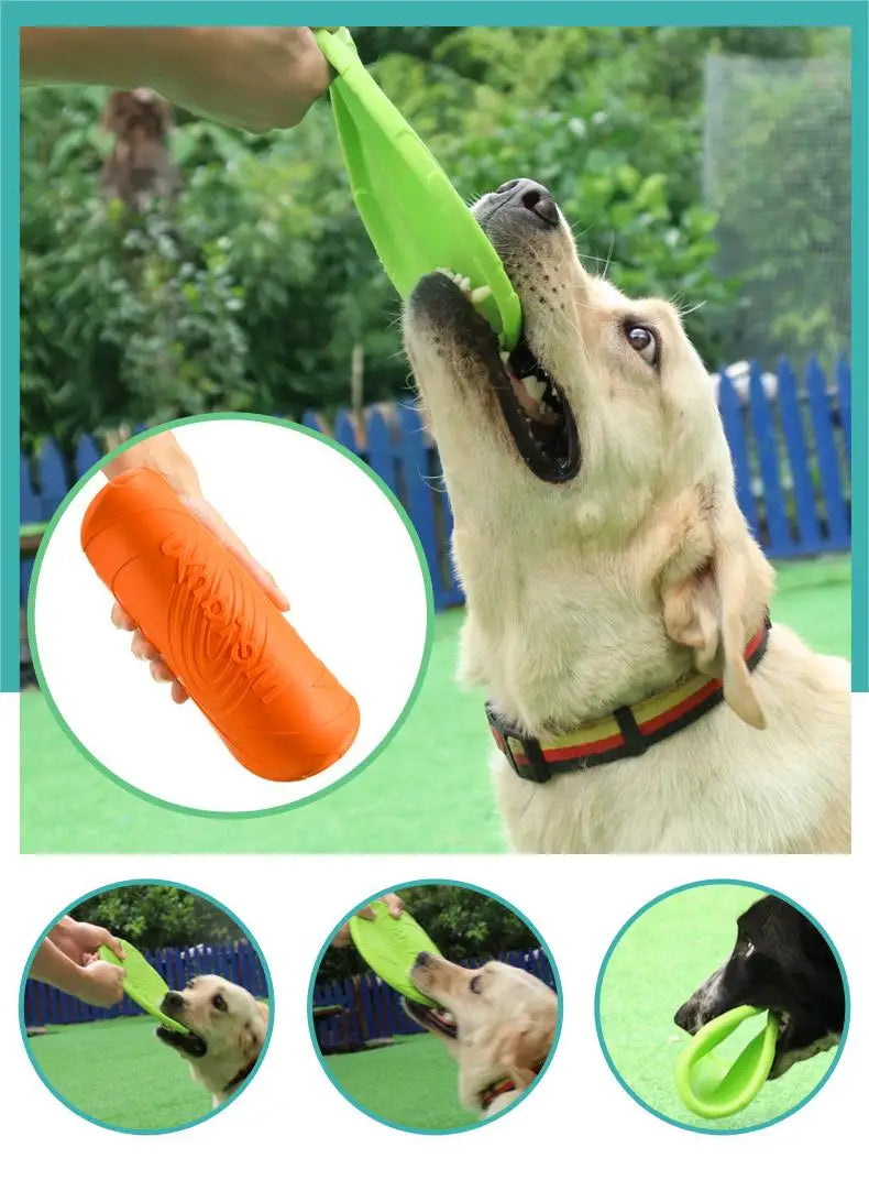 Bite-Resistant Dog Flying Disc