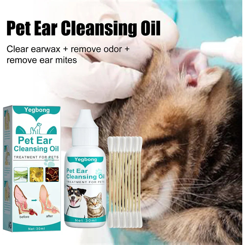 Dog & Cat Ear Cleaning Oil 30ml