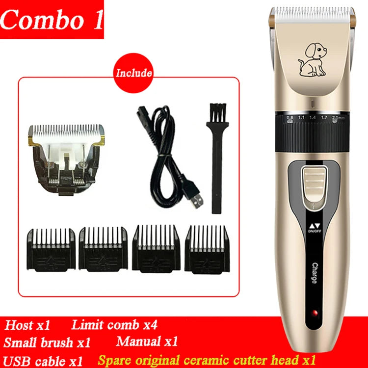 Cordless Dog & Cat Hair Clipper