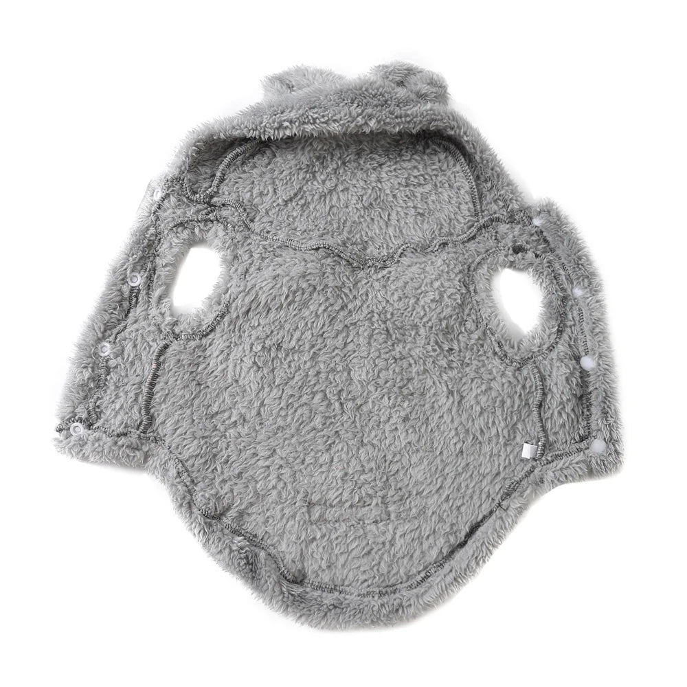 Fleece Hoodie Dog & Cat Jacket