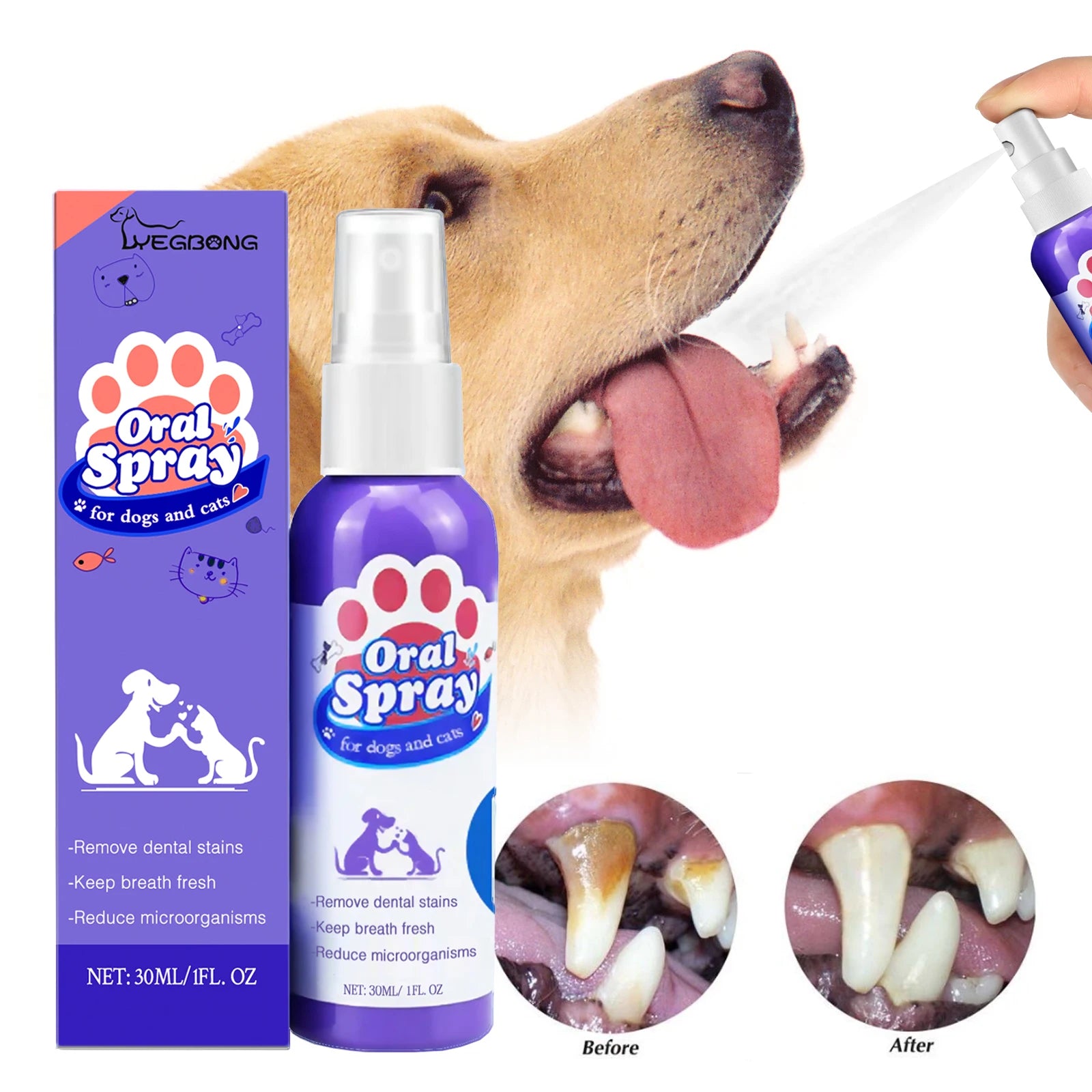 Pet Dental Spray 30ml