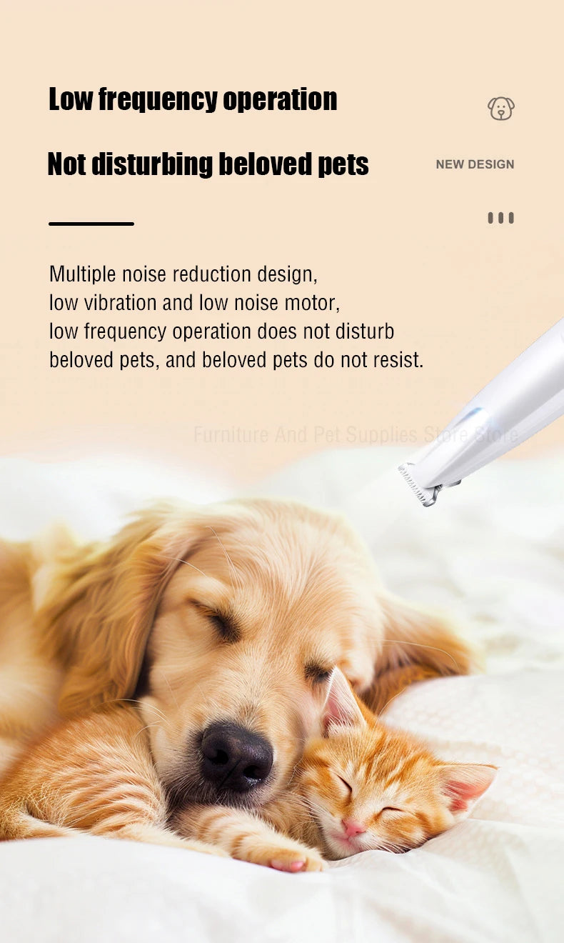 LED Dog Paw Hair Trimmer