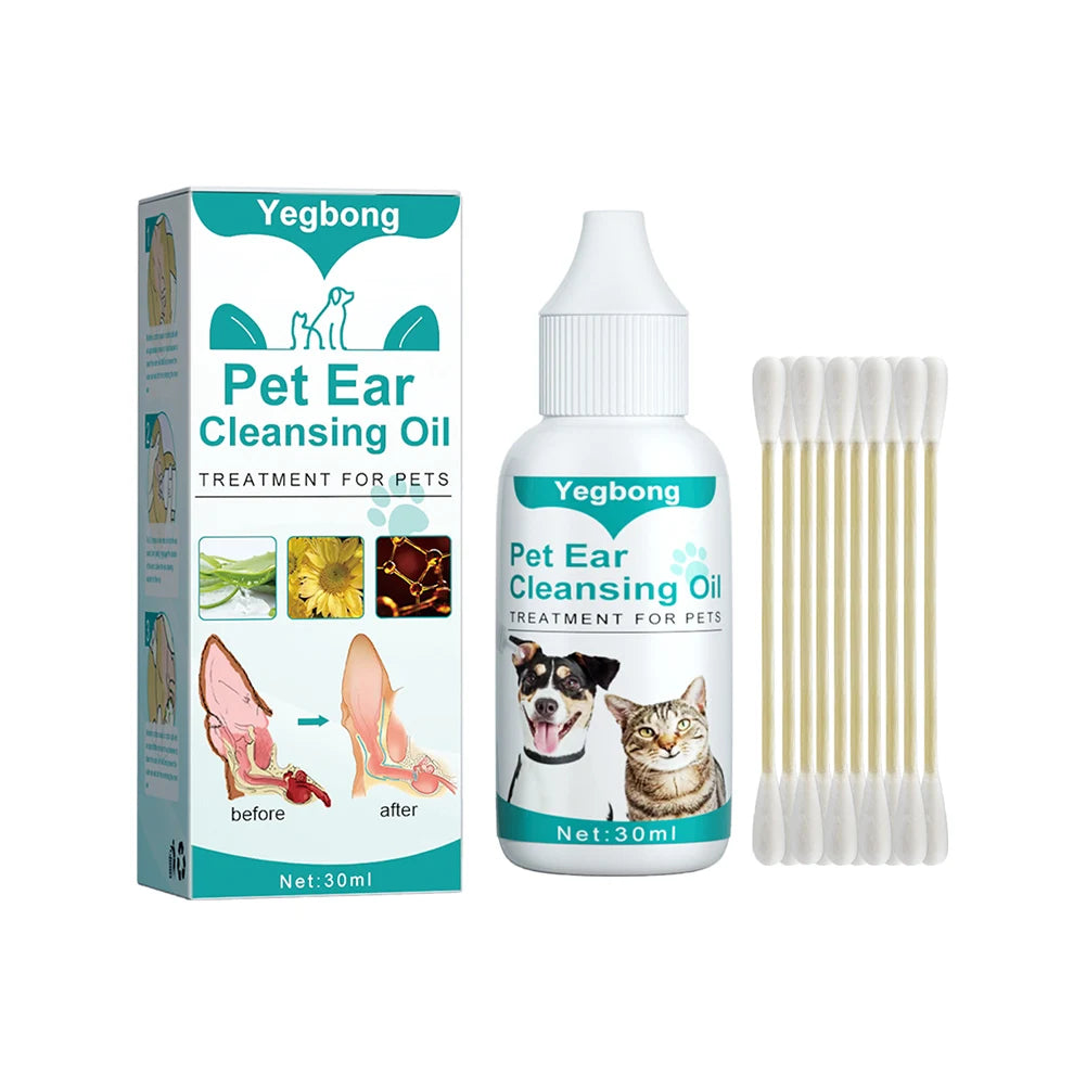 Dog & Cat Ear Cleaning Oil 30ml
