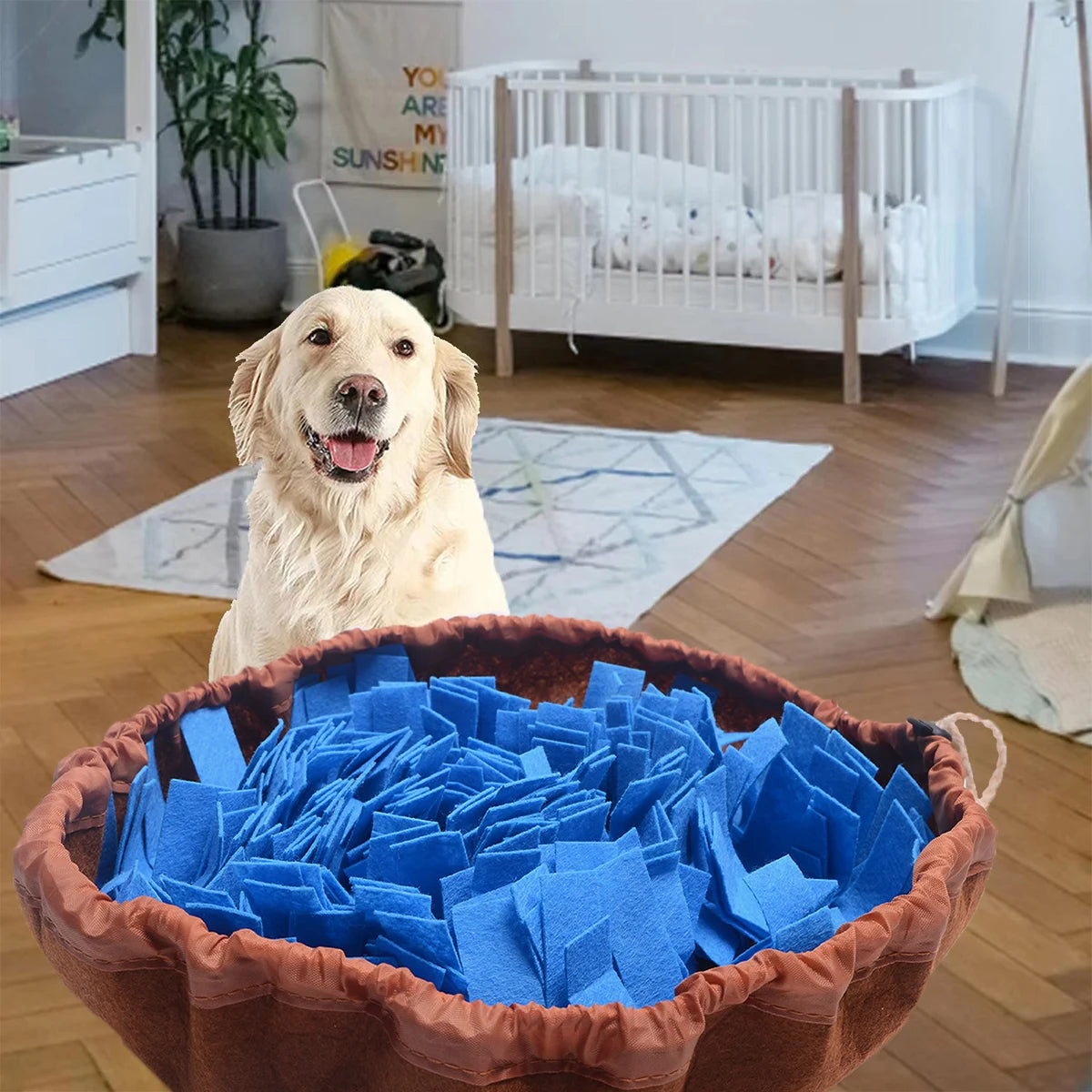 Foldable Felt Dog Sniffing Mat