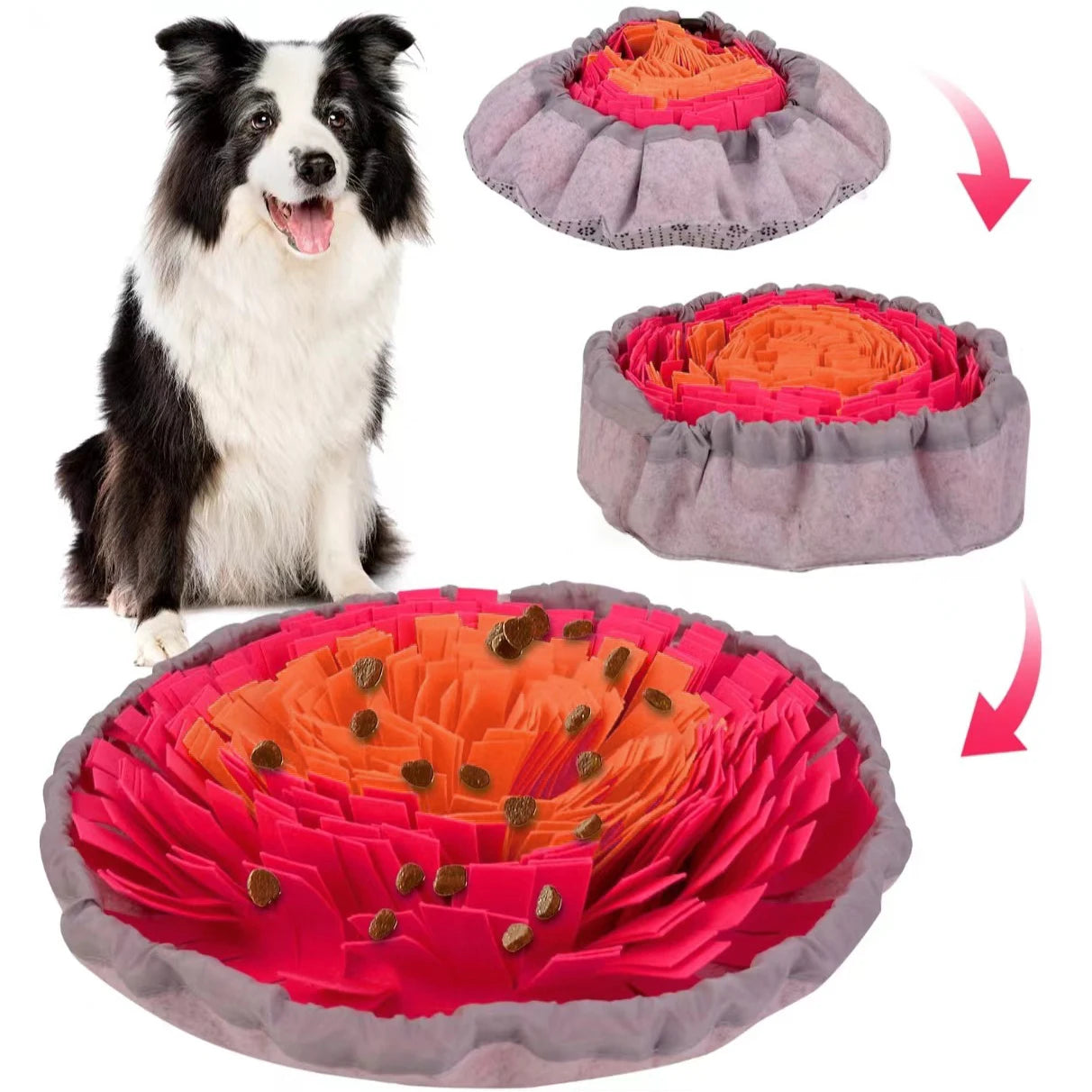 Foldable Felt Dog Sniffing Mat