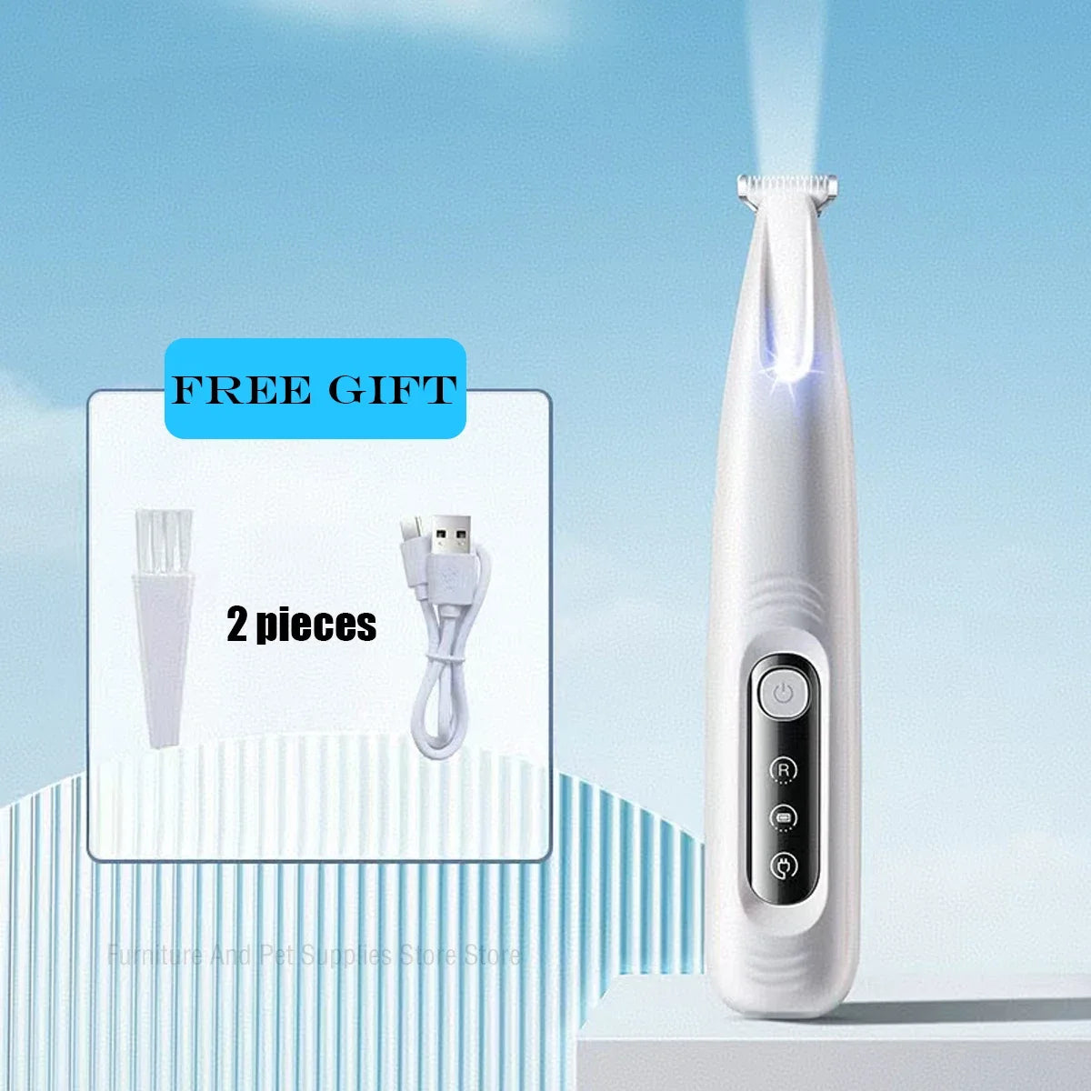 LED Dog Paw Hair Trimmer