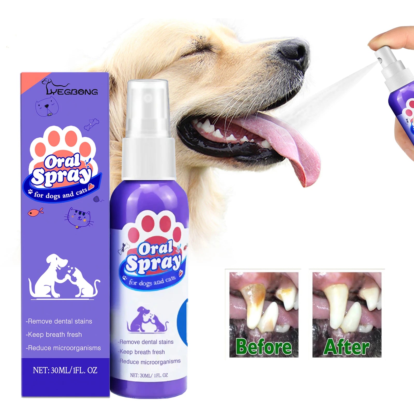 Pet Dental Spray 30ml