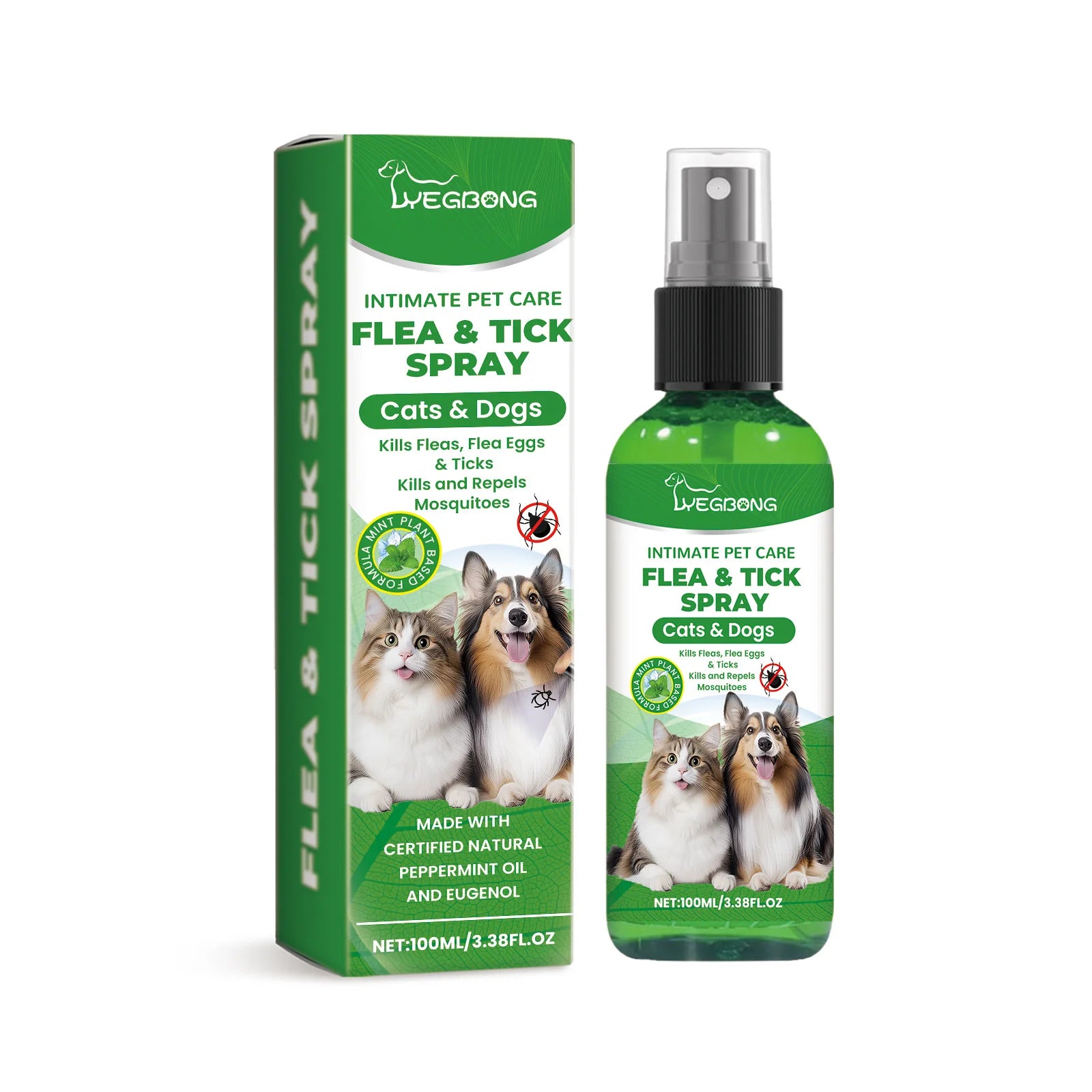 Mite & Flea Removal Pet Spray