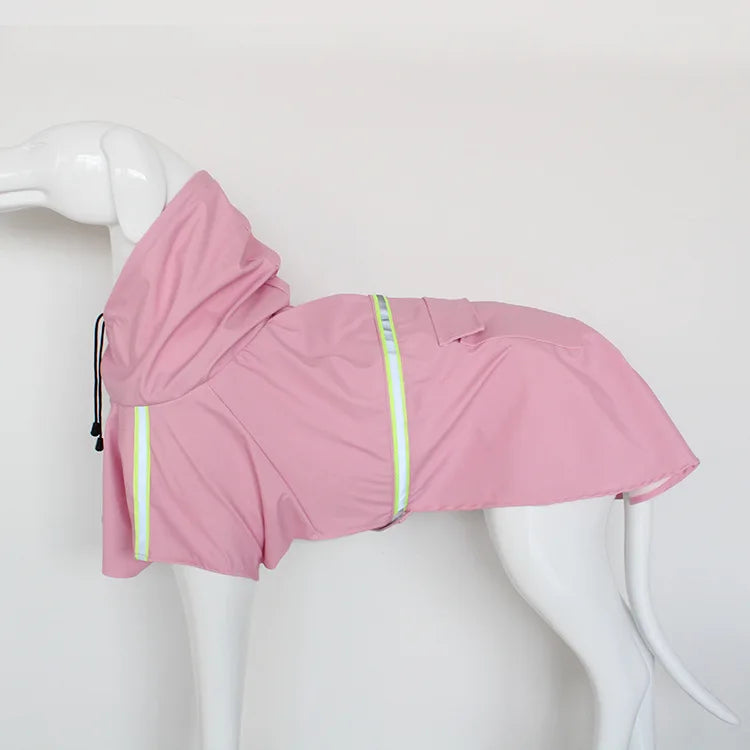 Large Dog Waterproof Raincoat