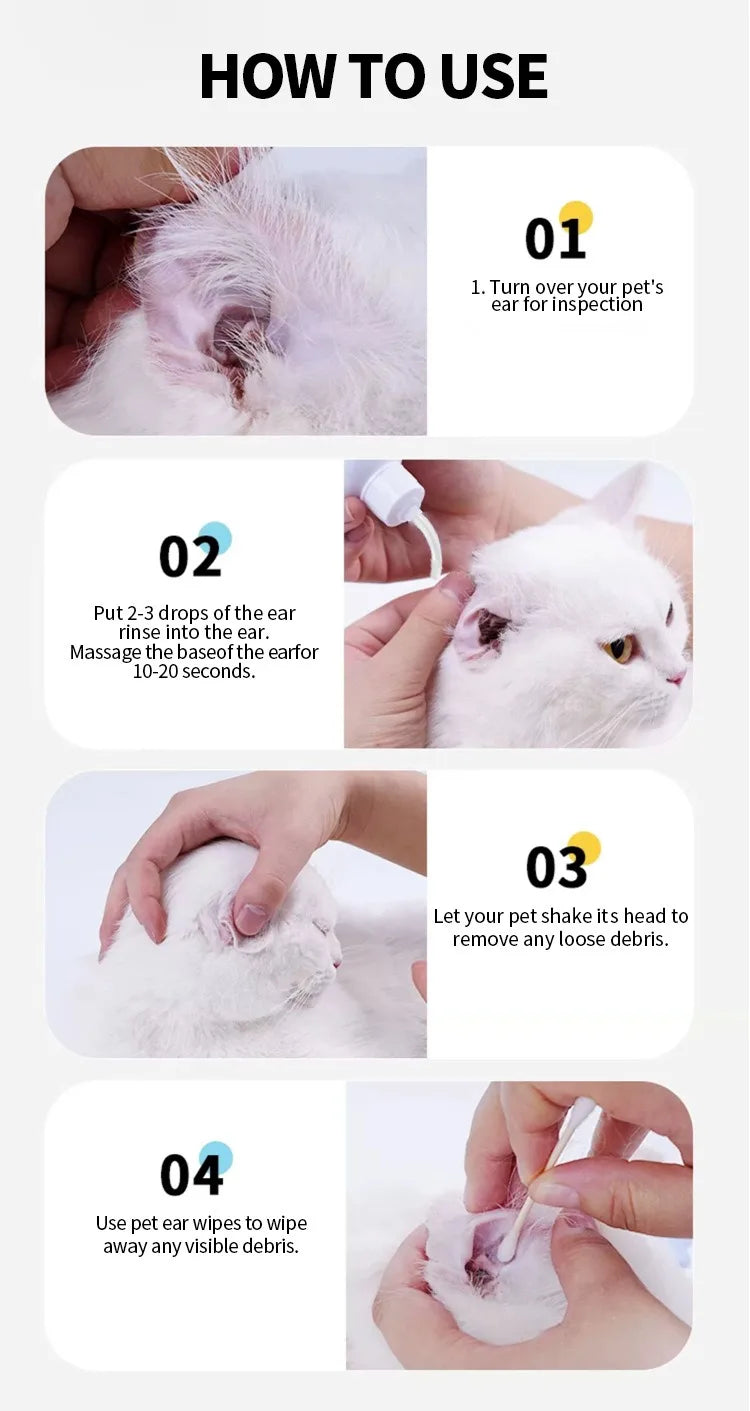Pet Ear Cleaning Drops