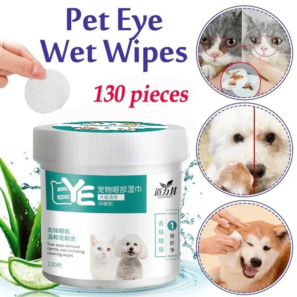 Pet Eye & Grooming Wipes 130pcs
