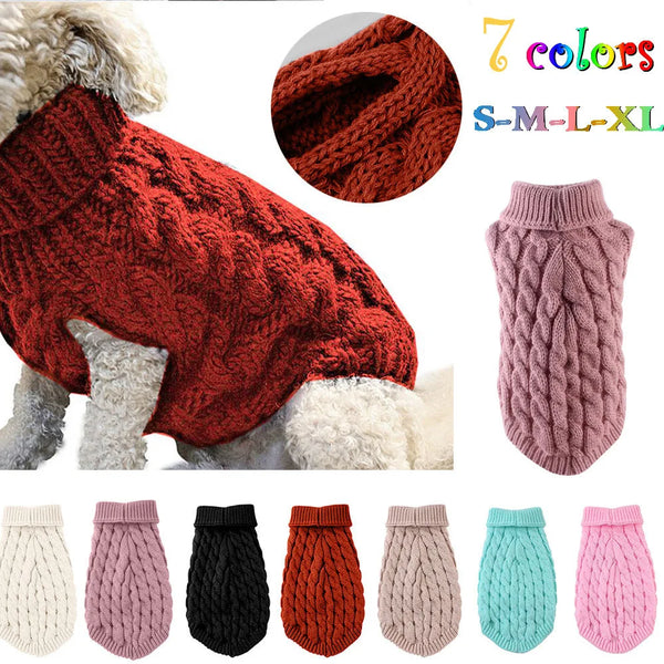 Knitted Dog Sweater