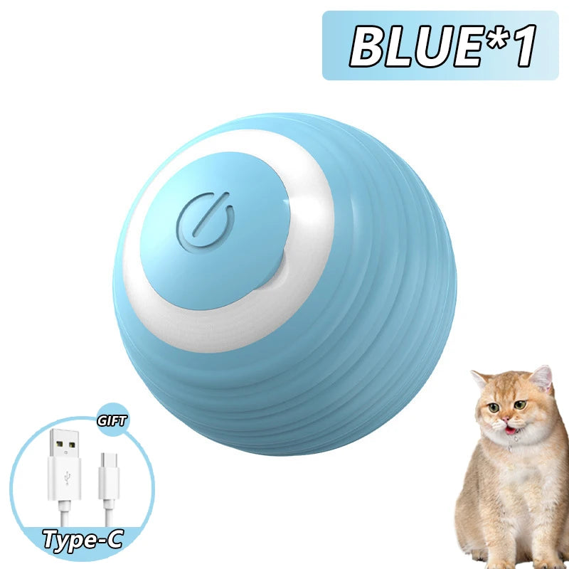 Rechargeable Smart Cat Ball Toy