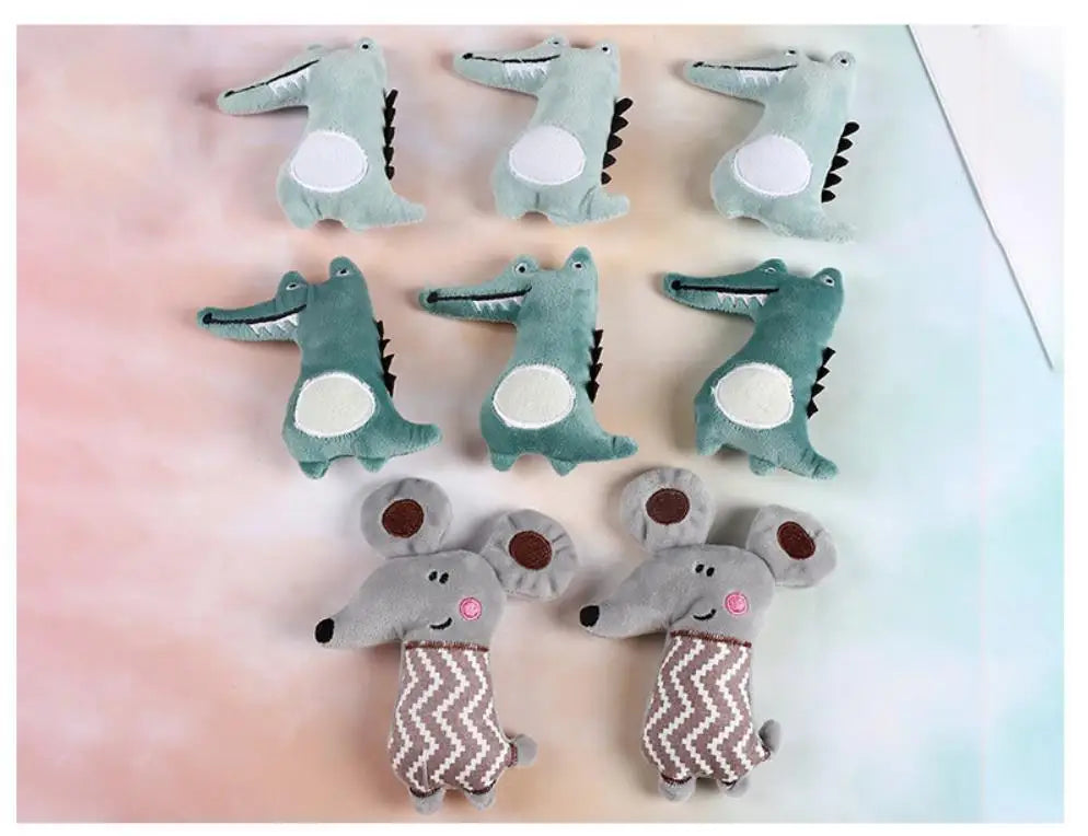 Cartoon Plush Chew Toy